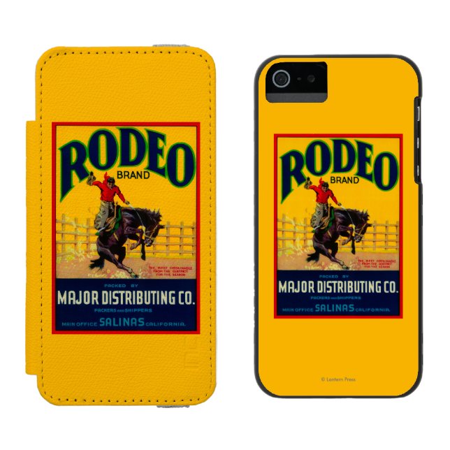 Rodeo Vegetable LabelSalinas, CA Incipio iPhone Wallet Case (Side by Side)
