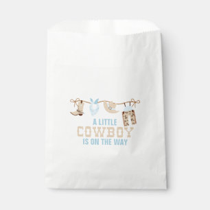 Rodeo Western Cowboy Baby Shower Favour Bag