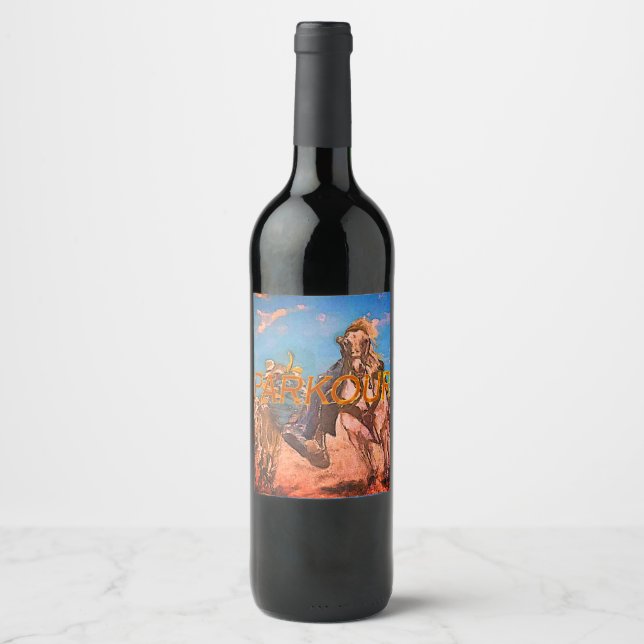 Rodeo Wine Label (Front)
