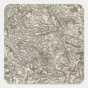 Rodez Square Sticker