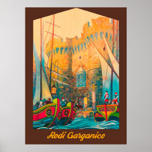 Rodi Garganico, Italy Poster