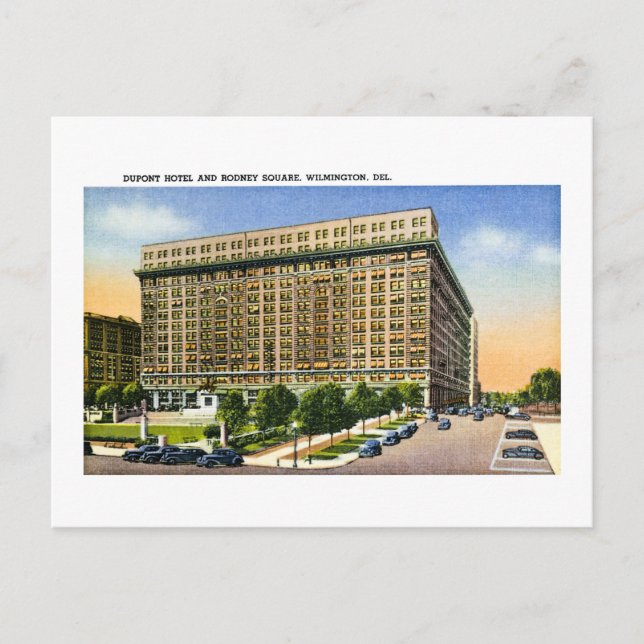 Rodney Square, Wilmington Delaware Postcard (Front)