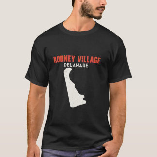 Rodney Village Delaware USA State America Travel D T-Shirt