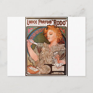 Rodo by Alphonse Mucha Postcard