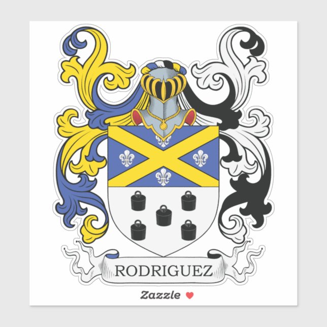 Rodriguez Family Crest (Sheet)
