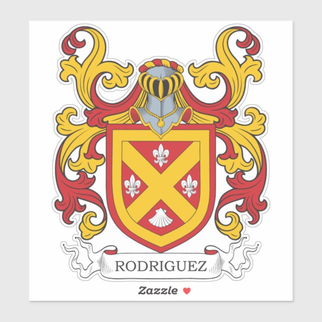 Rodriguez Family Crest (Sheet)