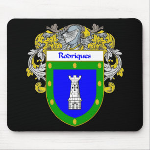 Rodriques Coat of Arms/Family Crest Mouse Pad