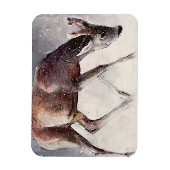 Roe Buck Winter 2000 Magnet (Vertical)