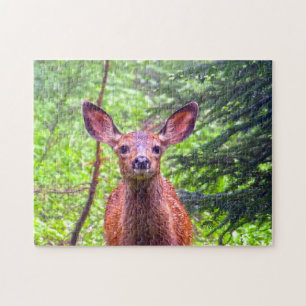 Roe Deer Montana. Jigsaw Puzzle