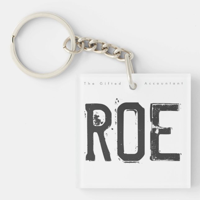 "ROE" KEYCHAIN (Front)