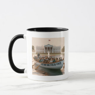 Roe Roe Roe Your Vote Mug