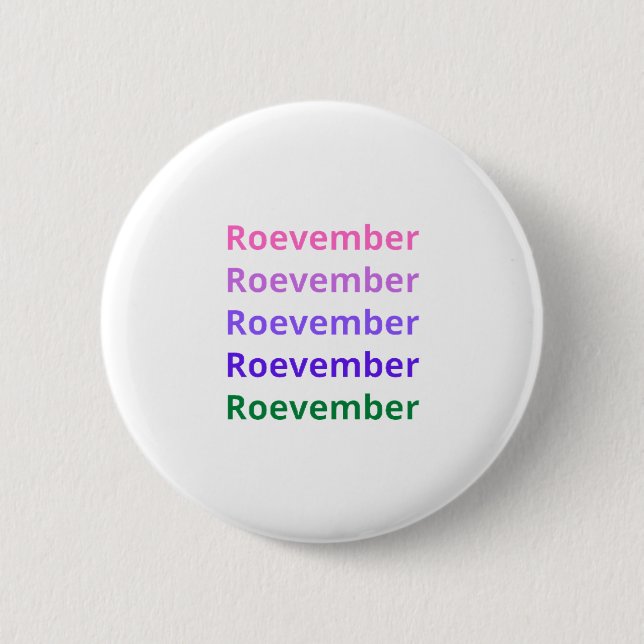 Roevember 2 Inch Round Button (Front)