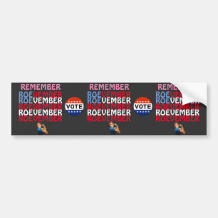 ROEVEMBER Bumper Sticker