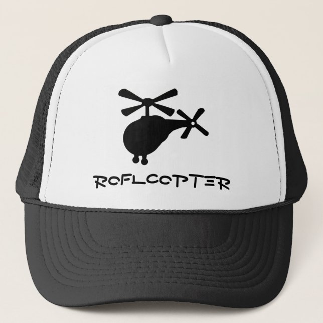ROFLCOPTER hat (Front)