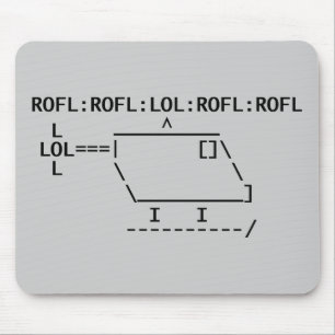 ROFLcopter Mouse Pad