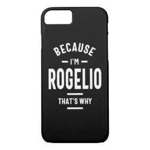 Rogelio Personalized Name Birthday Case-Mate iPhone Case