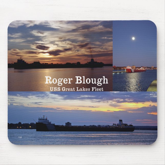 Roger Blough 3 picture mousepad (Front)