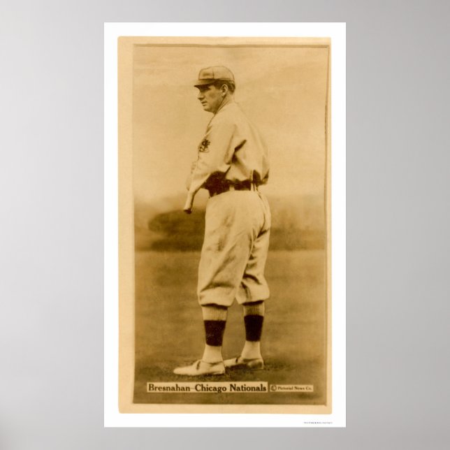 Roger Bresnahan Cubs Baseball 1914 Poster (Front)