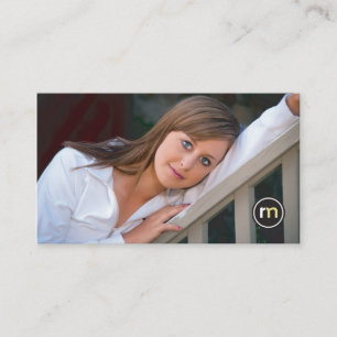 Roger Mathis Photography Business Card, Seniors Business Card