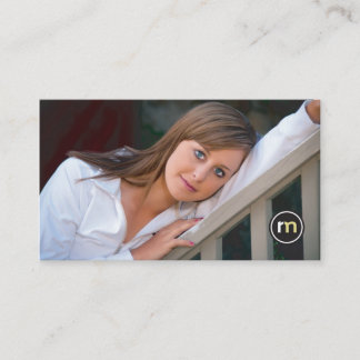 Roger Mathis Photography Business Card, Seniors Business Card