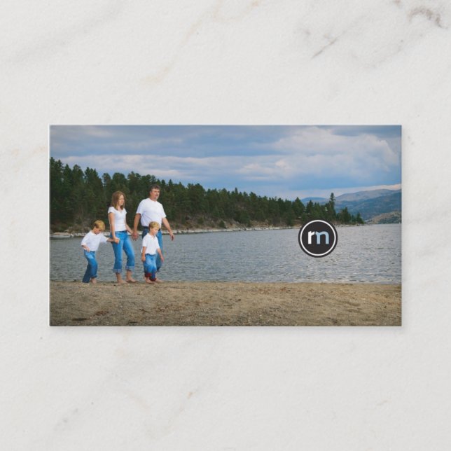 Roger Mathis Photography, Family Card (Front)