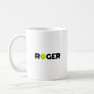 Roger Tennis Coffee Mug