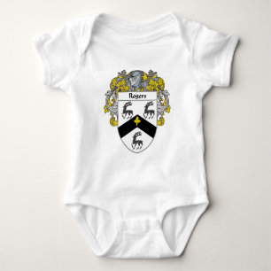 Rogers Coat of Arms (Mantled) Baby Bodysuit