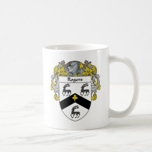 Rogers Coat of Arms (Mantled) Coffee Mug