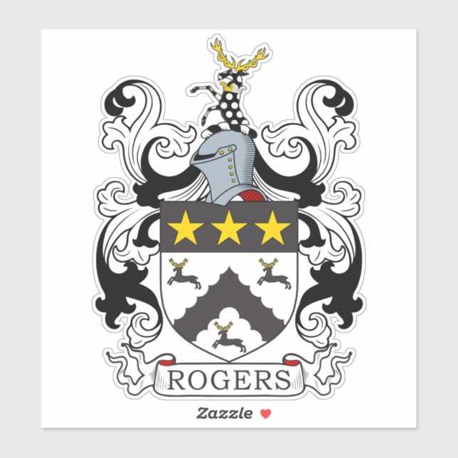 Rogers Family Crest (Sheet)