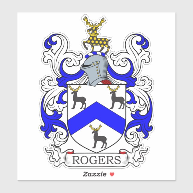Rogers Family Crest (Sheet)