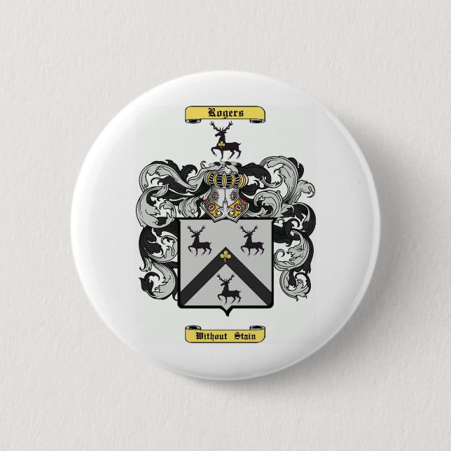 rogers (irish) 2 inch round button (Front)