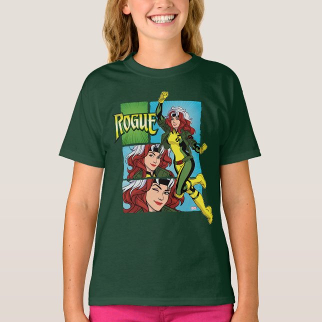 Rogue Character Panel Graphic T-Shirt (Front)