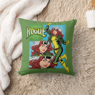 Rogue Character Panel Graphic Throw Pillow