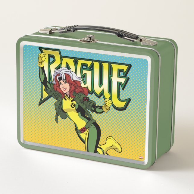 Rogue Character Pose Metal Lunch Box (Front)