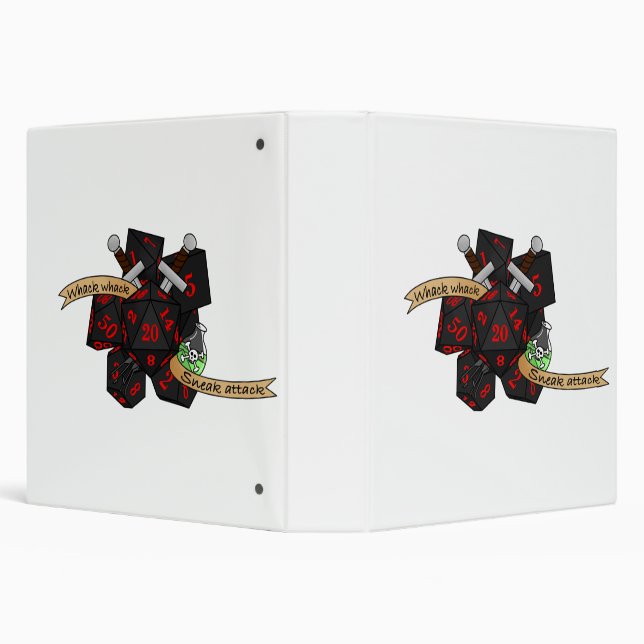 Rogue Dice Design Binder (Background)