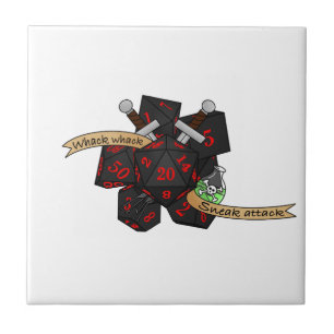 Rogue Dice Design Tile
