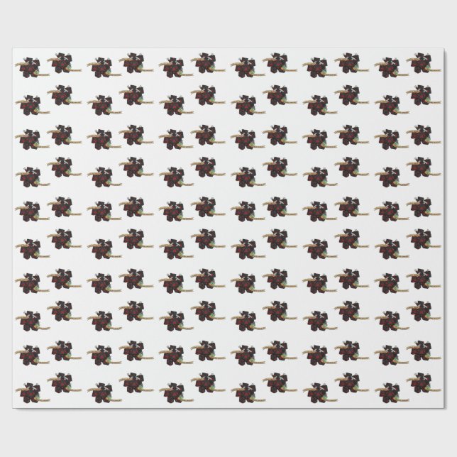Rogue Dice Design Wrapping Paper (Flat)