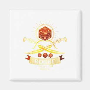 Rogue Fantasy Gamer Rpg Cl  Magnet