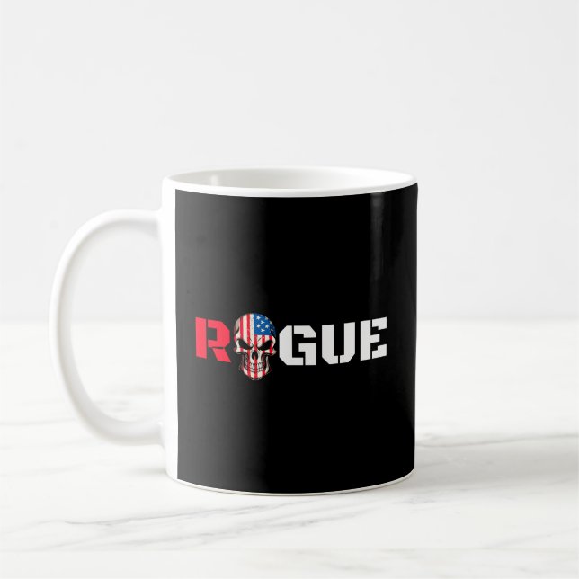 Rogue Patriot Hoodie American Usa Flag Tshirt Mili Coffee Mug (Left)