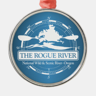 Rogue River (KC2) Metal Ornament