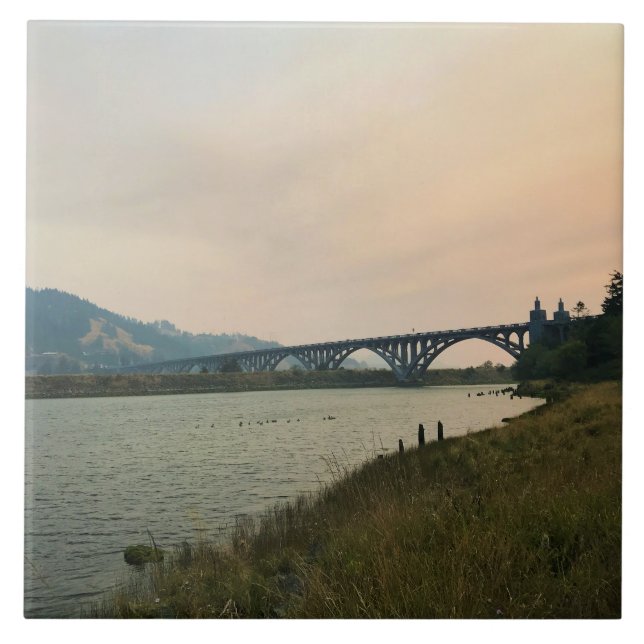 Rogue River, OR Tile (Front)