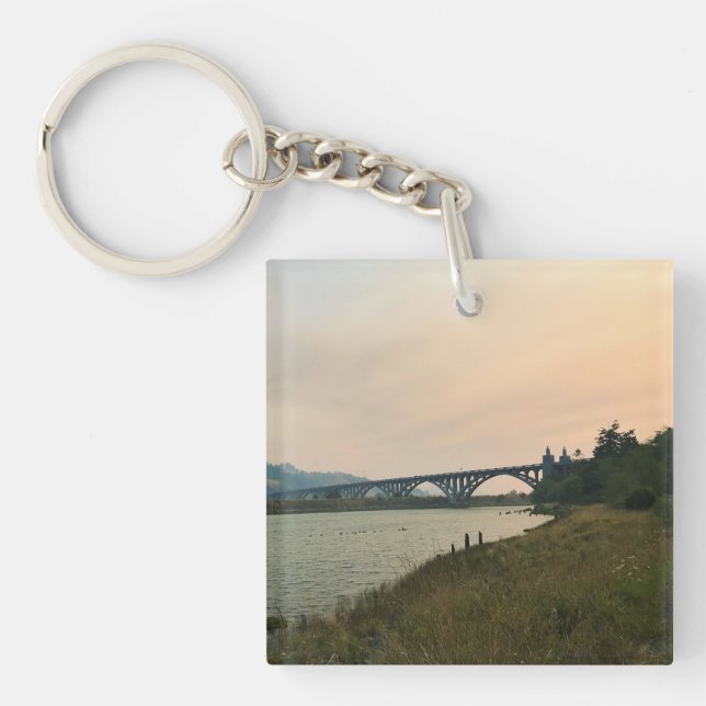 Rogue River, Oregon Keychain (Front)