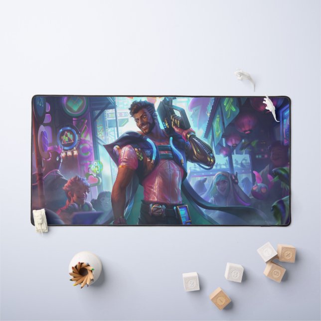 Rogue Sentinel Deskmat | Customizable Desk Mat (Kids Table)