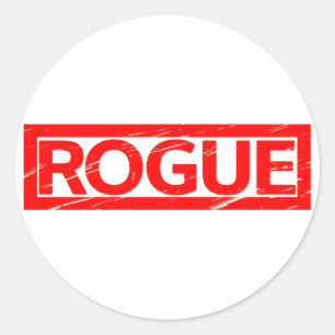 Rogue Stamp Classic Round Sticker