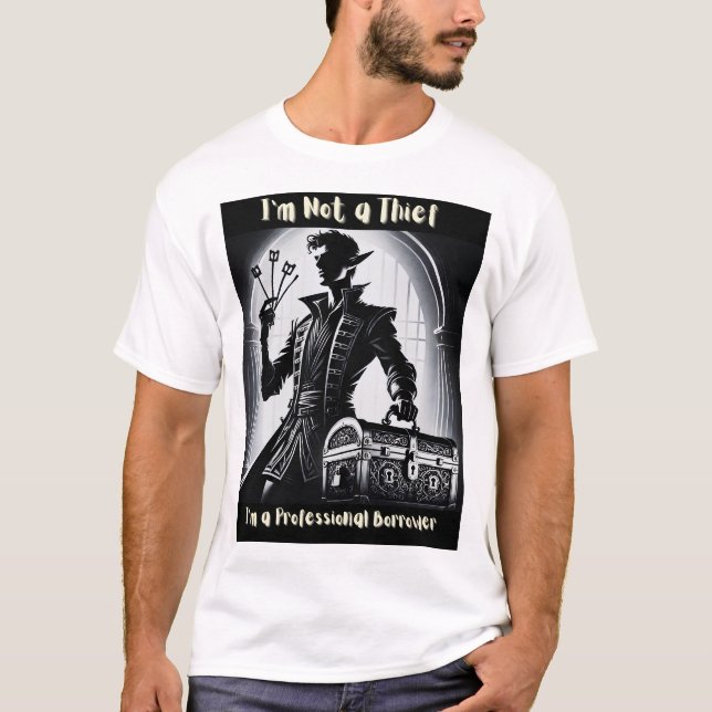 Rogue Thief DnD T-Shirt (Front)