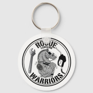 Rogue Warrior B&W Keychain