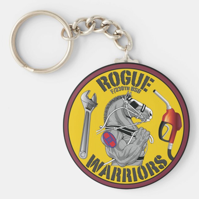 Rogue Warrior Colour Keychain (Front)