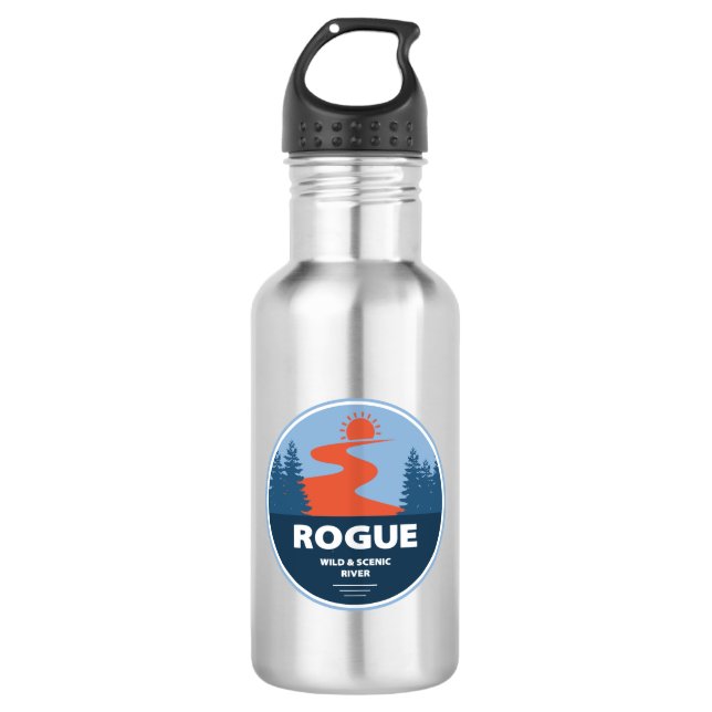 Rogue Wild And Scenic River 532 Ml Water Bottle (Front)