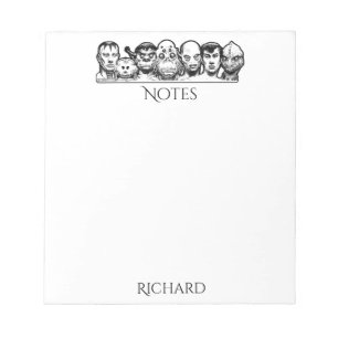 Rogue's Gallery Personalized Notepad