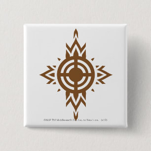 Rohan Crest 2 Inch Square Button